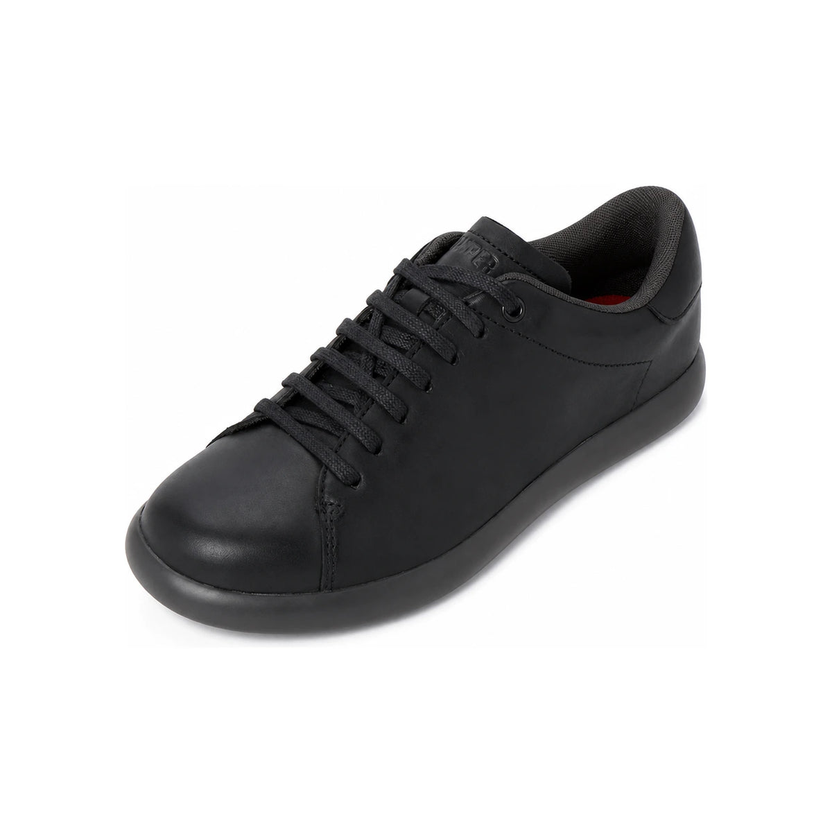Camper Pelotas Soler Men’s Low-Top Sneakers Black Leather K101003 001