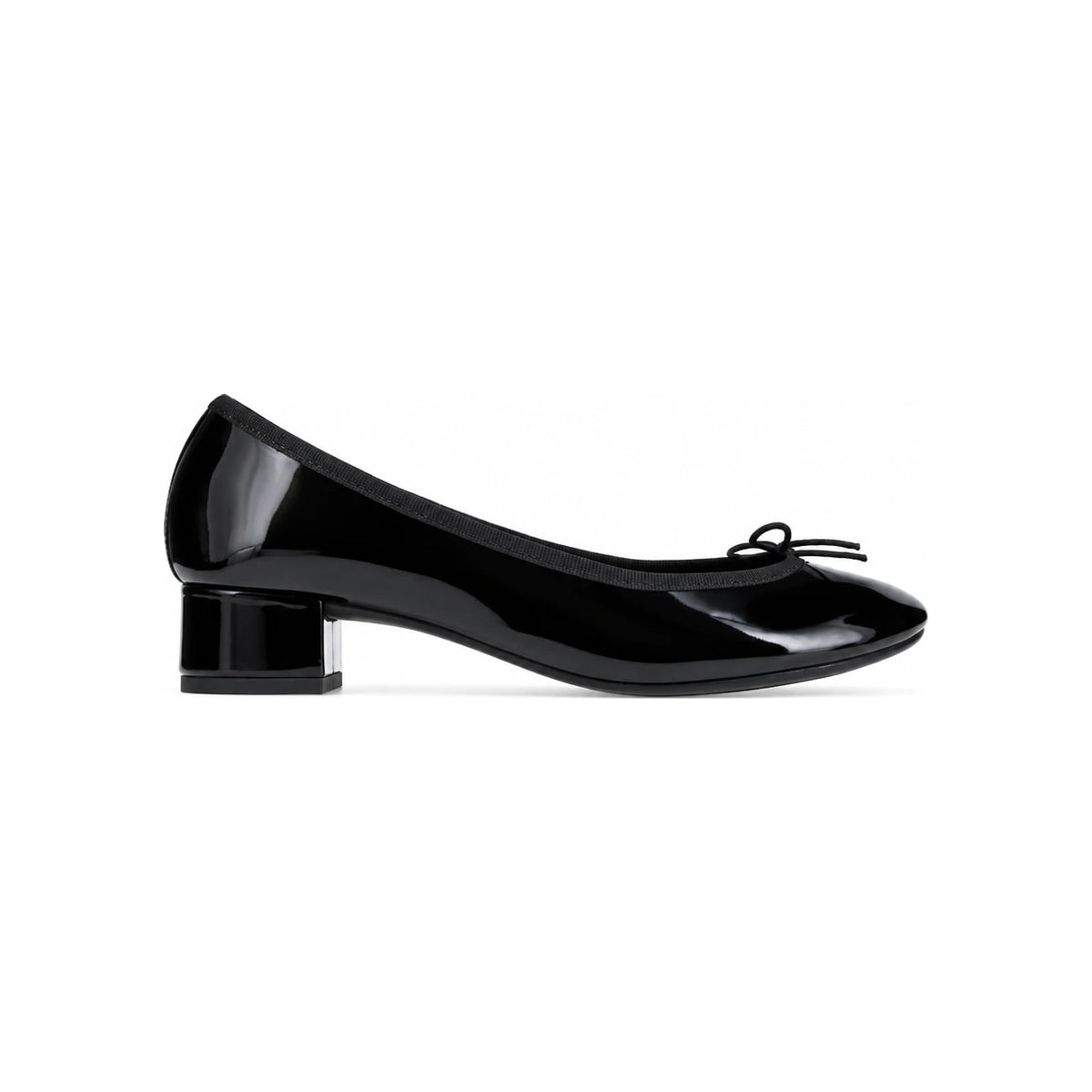 repetto Camille Gomme Mid Heel Ballerina Shoes V080V410V080V410 DOM