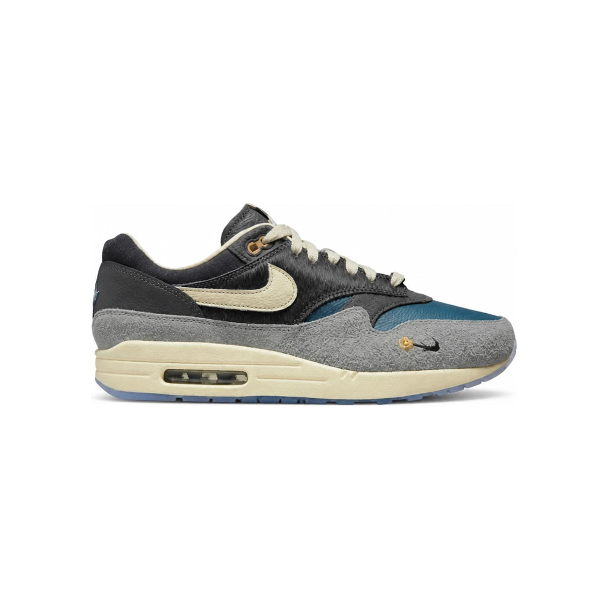 Nike Kasina x Air Max 1 Mandarin Duck Particle Grey Low-Top Sneakers