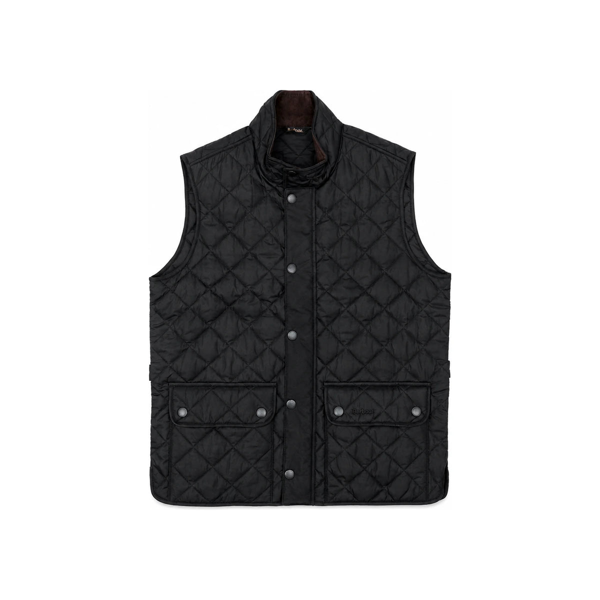 Barbour New Lowerdale Diamond Quilted Gilet Black Men’s Vest