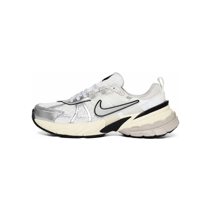Nike V2K Run Summit White Metallic Silver Women's Low-Top Sneakers FD0736 100
