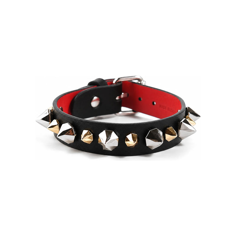 Christian Louboutin Spike Ruby Link Bracelet Black