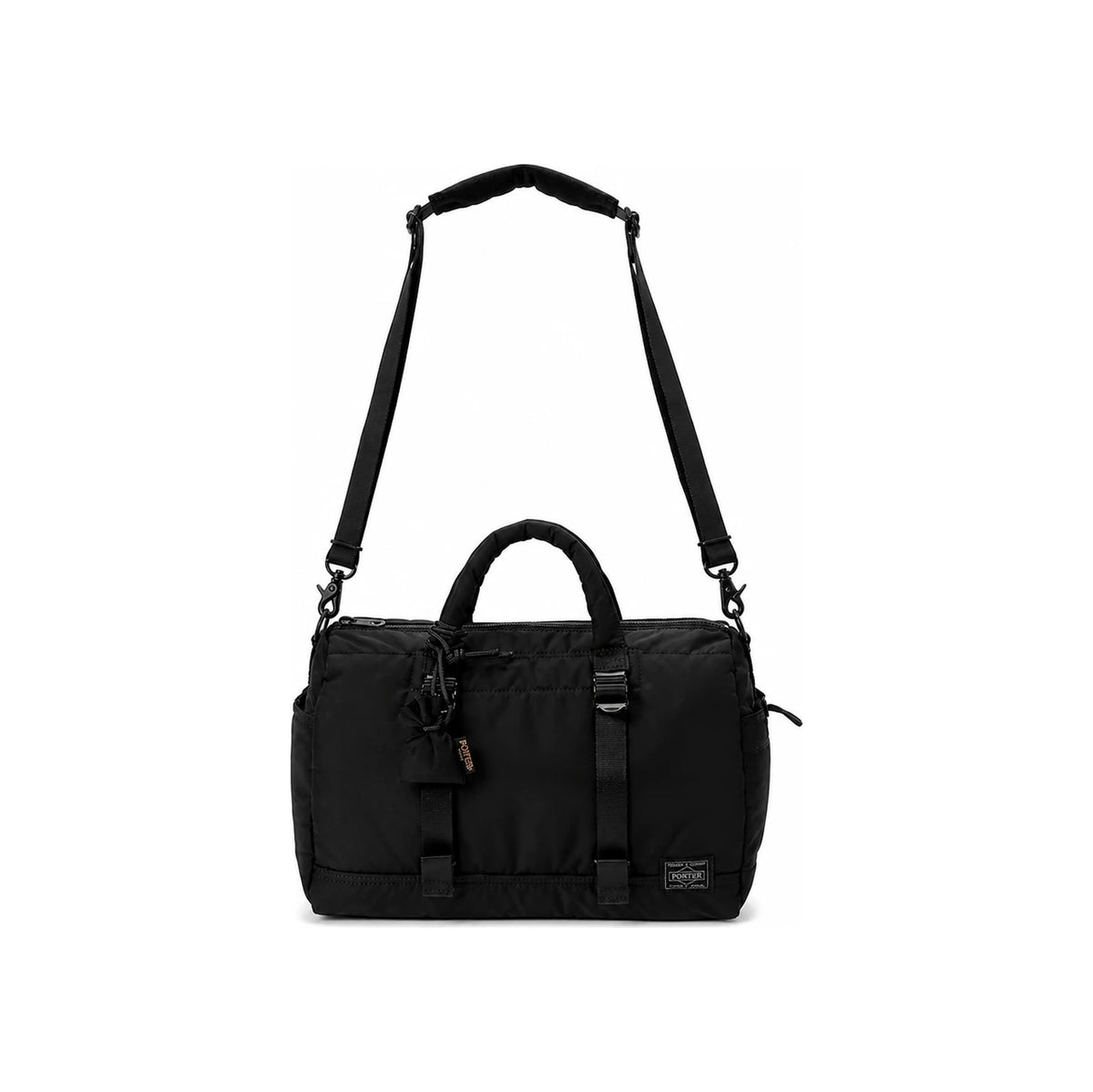 PORTER Tanker Senses Doctors Bag Crossbody Black Nylon 672 26821 10