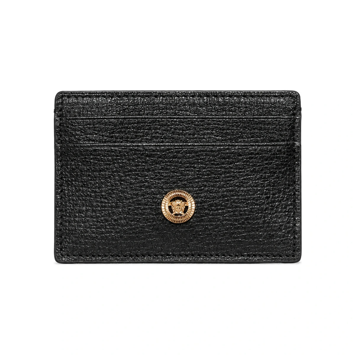 Versace Medusa Logo Leather Men’s Card Holder Wallet DPN2467 1A10544 1B00V