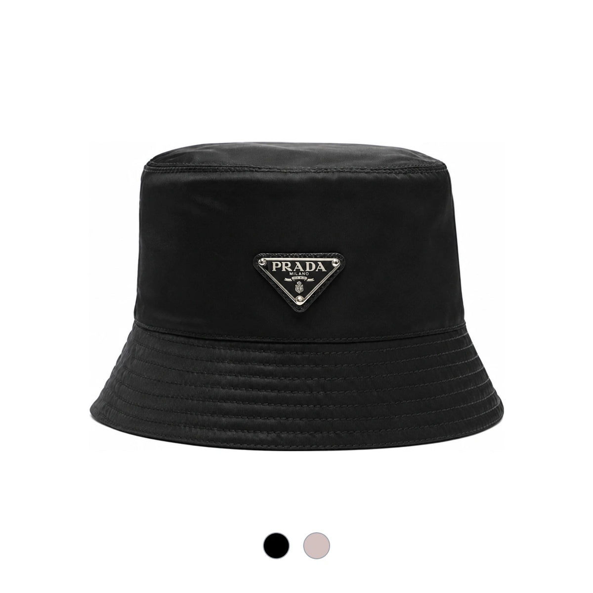 PRADA Nylon Bucket Hat Black Women’s Accessory