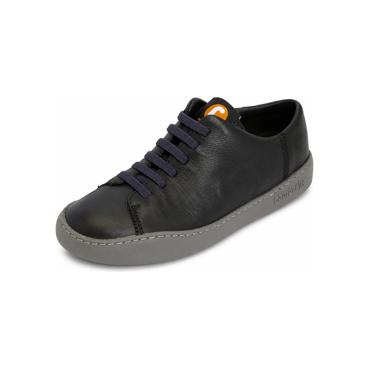 Camper Peu Touring Men’s Low-Top Sneakers Black Leather K100479 001