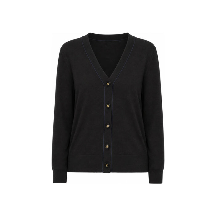 Tory Burch Black Knit Cardigan
