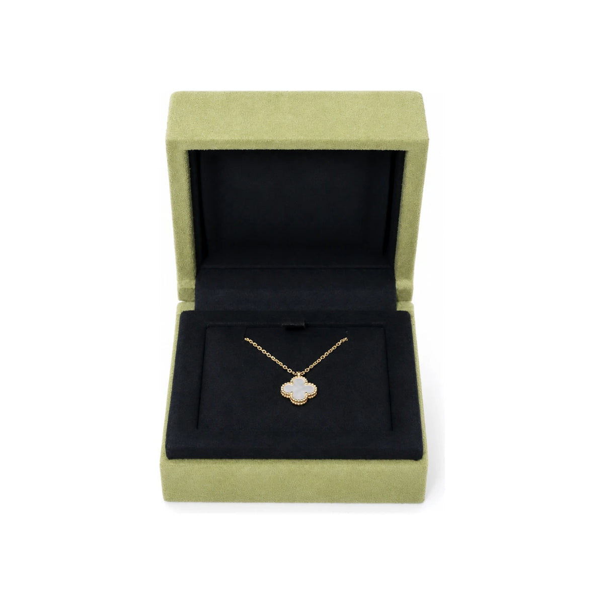 Van Cleef & Arpels Sweet Alhambra Pendant Necklace Gold