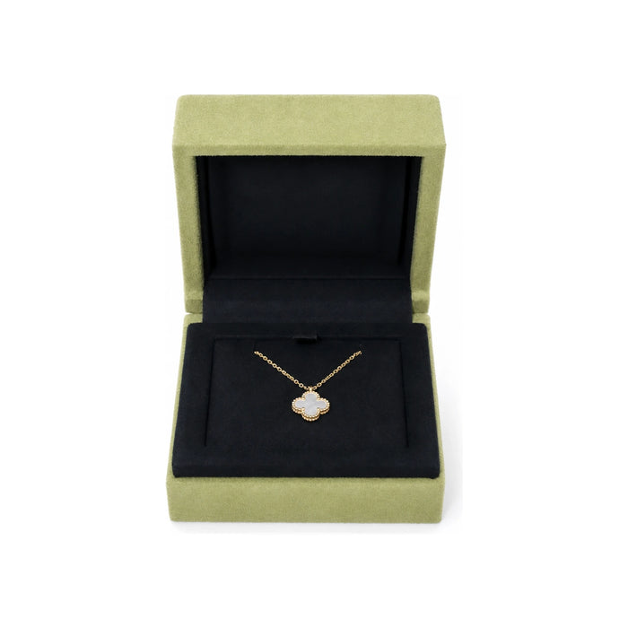 Van Cleef & Arpels Sweet Alhambra Pendant Necklace Gold