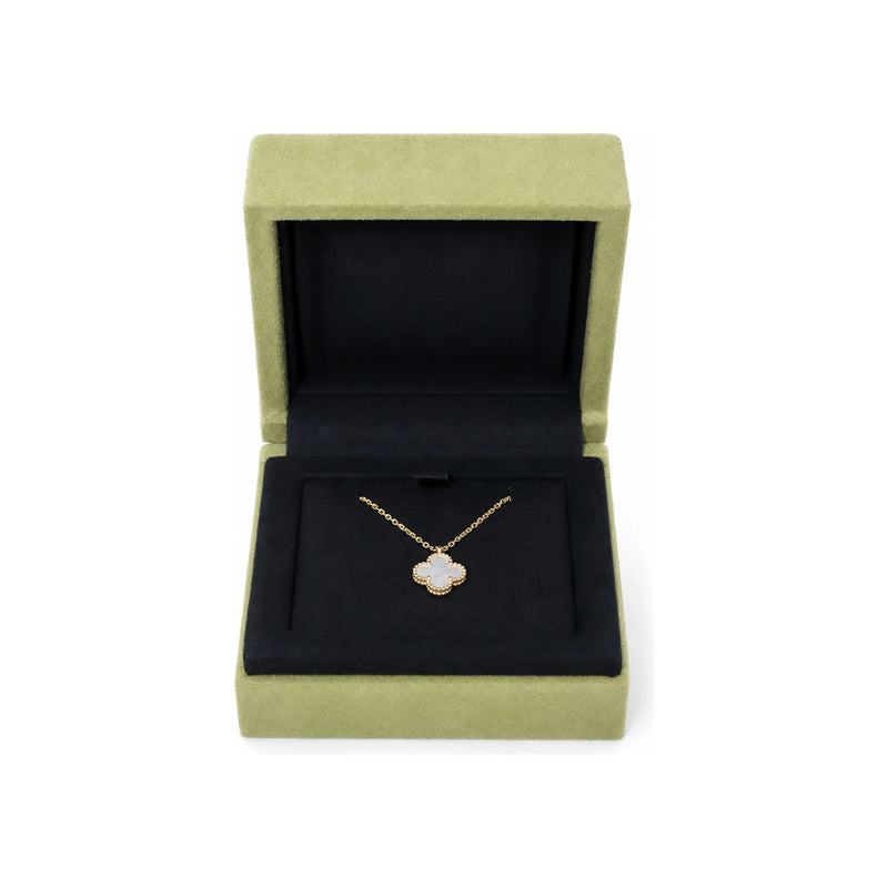 Van Cleef & Arpels Sweet Alhambra Pendant Necklace Gold