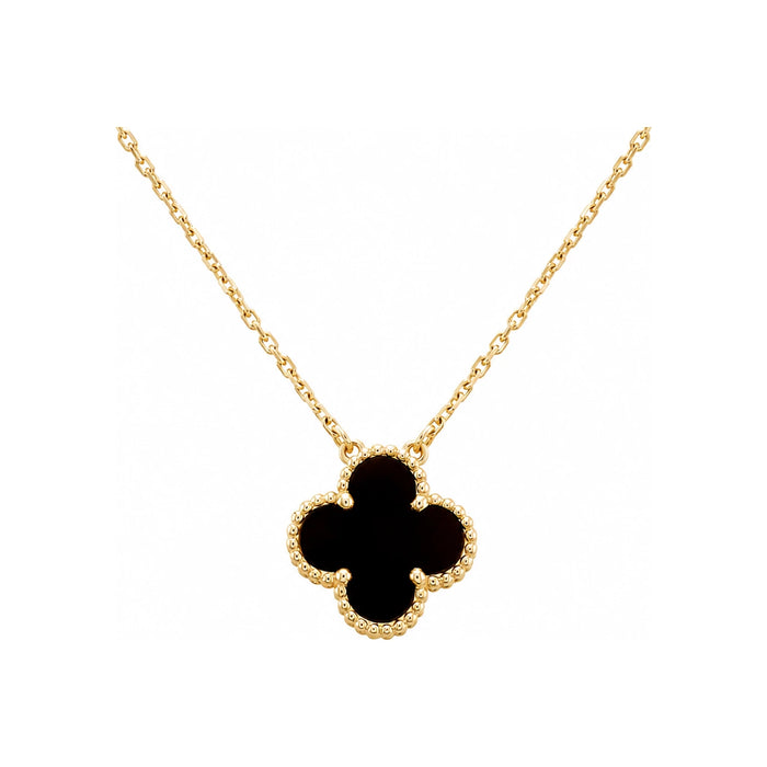 Van Cleef & Arpels Vintage Alhambra Pendant Necklace Gold