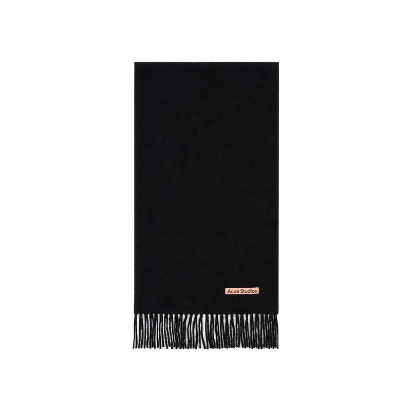 Acne Studios Black Wool Scarf CA0209 900