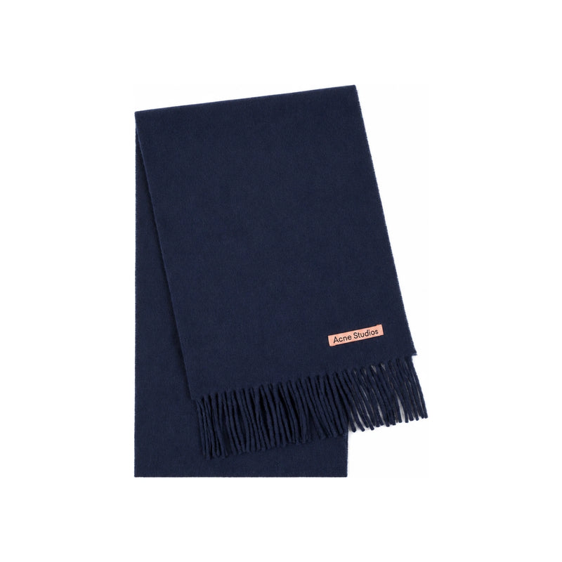 Acne Studios Unisex Wool Fringe Scarf