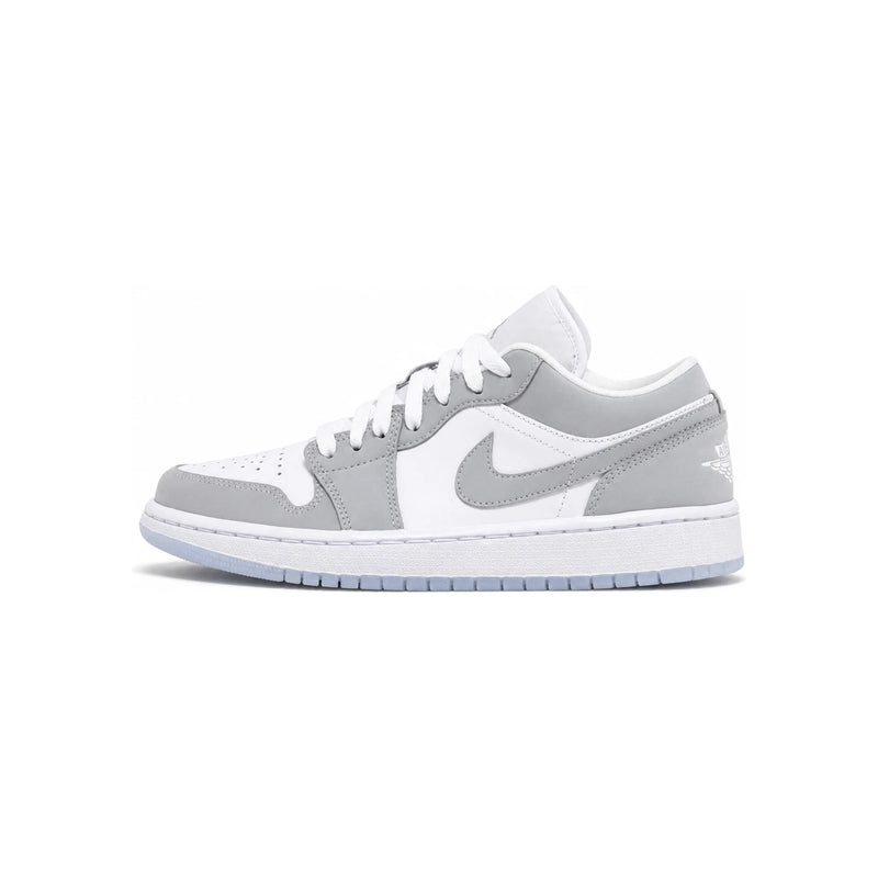 Nike Jordan 1 Low White Wolf Grey Sneakers