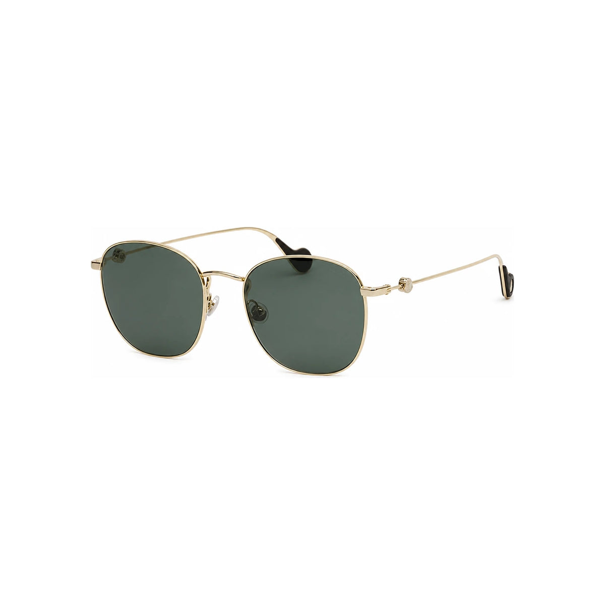 Moncler Gold Green Asian Fit Unisex Fashion Sunglasses