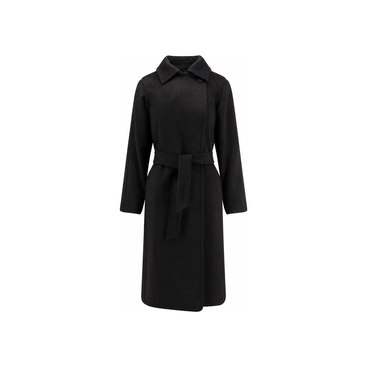 Max Mara Manuela Wool Wrap Coat for Women, Beige
