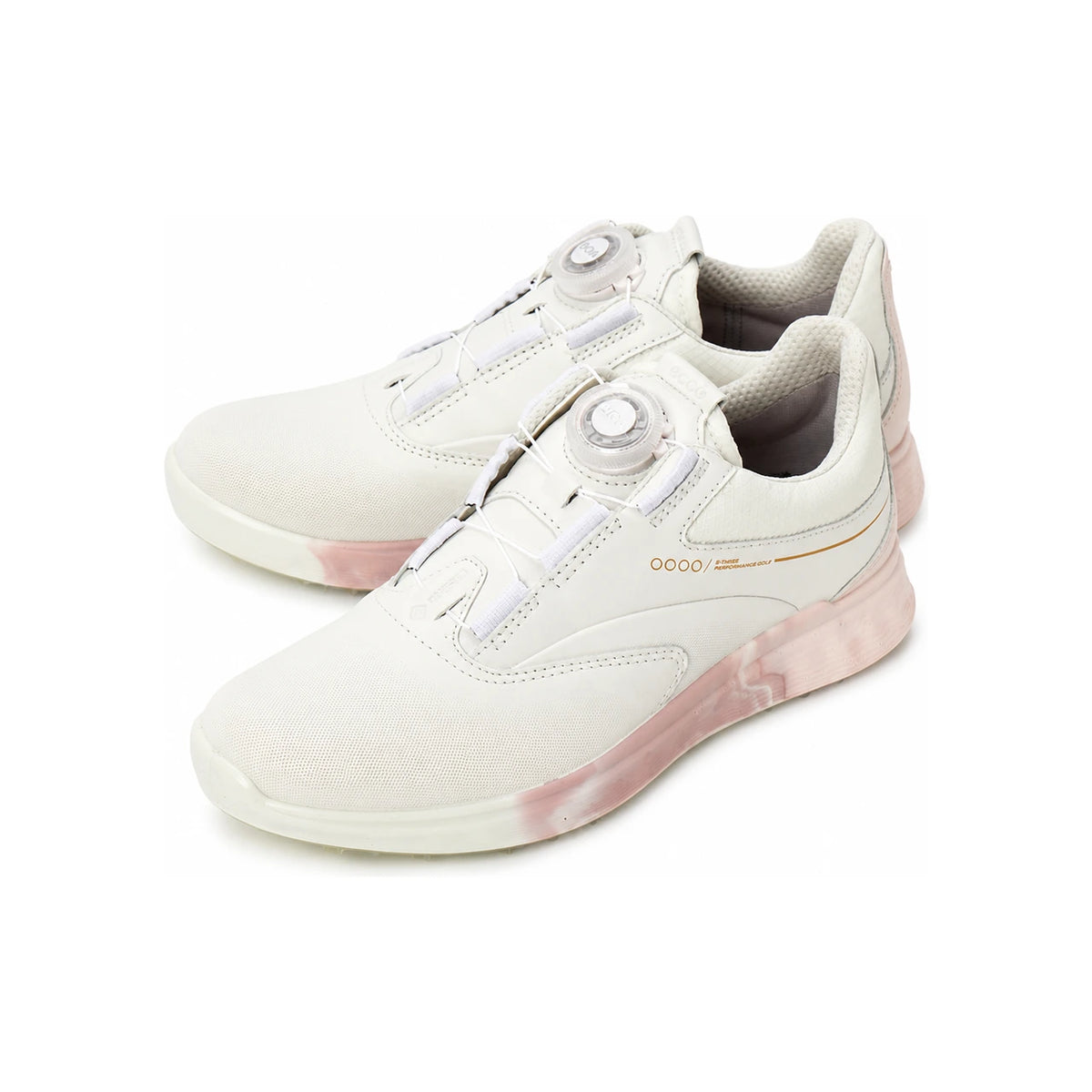 ecco Leather Women’s Sneakers 10297360621 WHITE DELICACY DOM