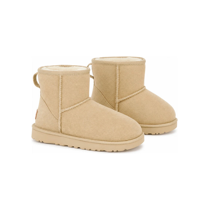 Ugg Classic Mini II Ankle Boots Mustard Seed Women’s Suede