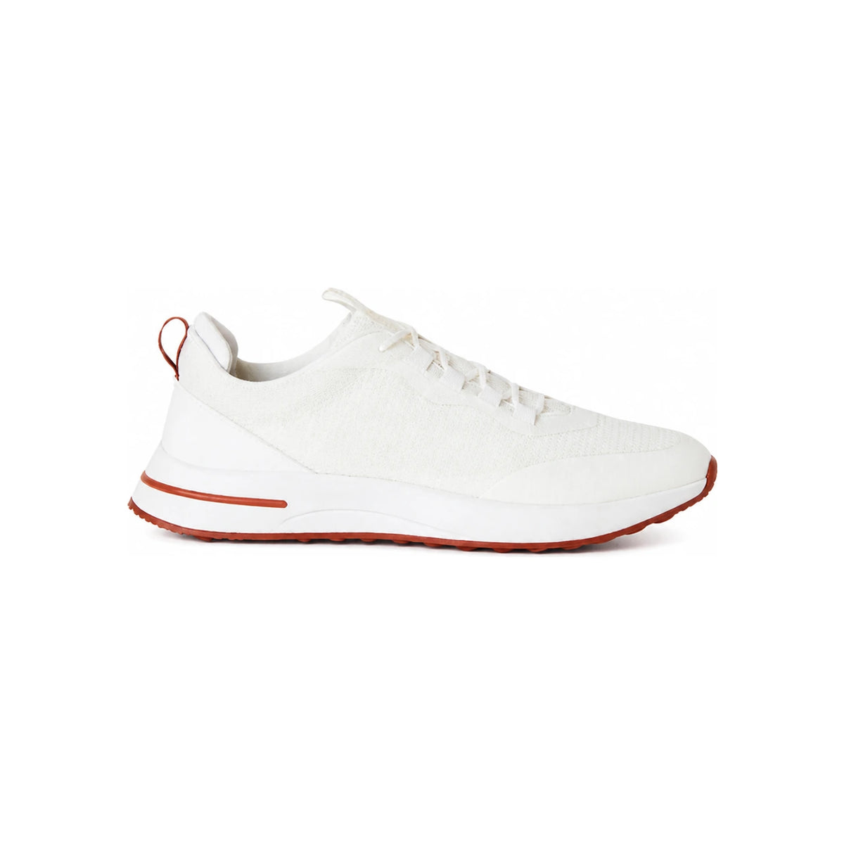 Loro Piana White Weekend Walk Low-Top Sneakers