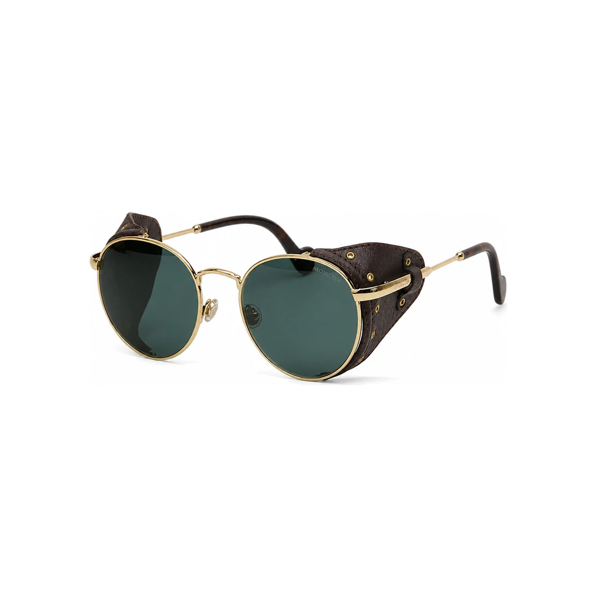 Moncler Polarized Sunglasses ML0182 32R with Leather Strap