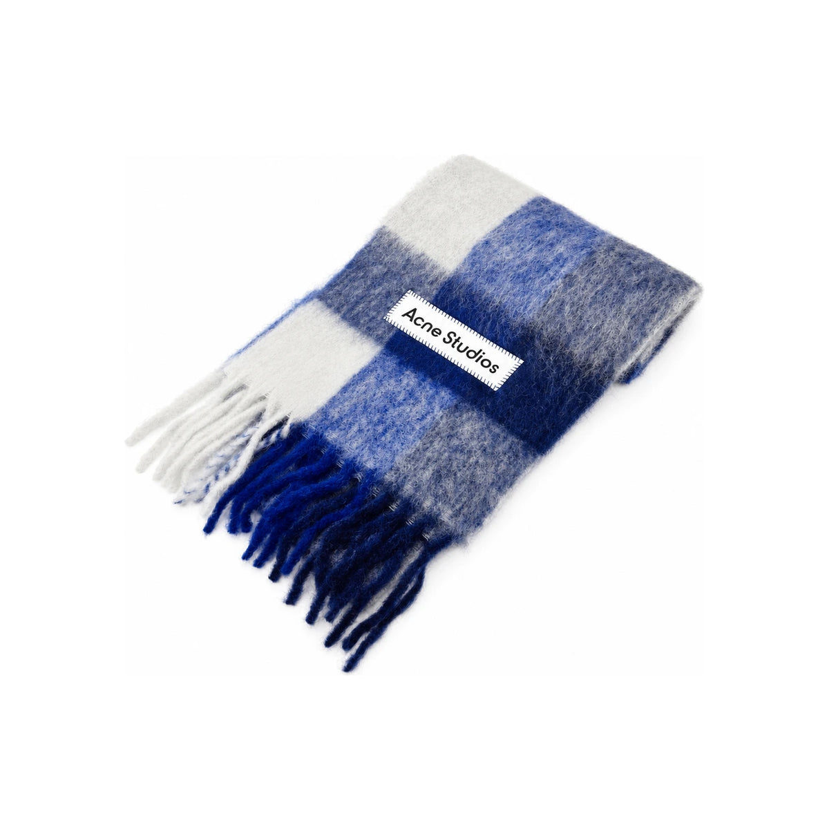 Acne Studios Mohair Check Scarf Valley Muffler Unisex CA0084 DL7