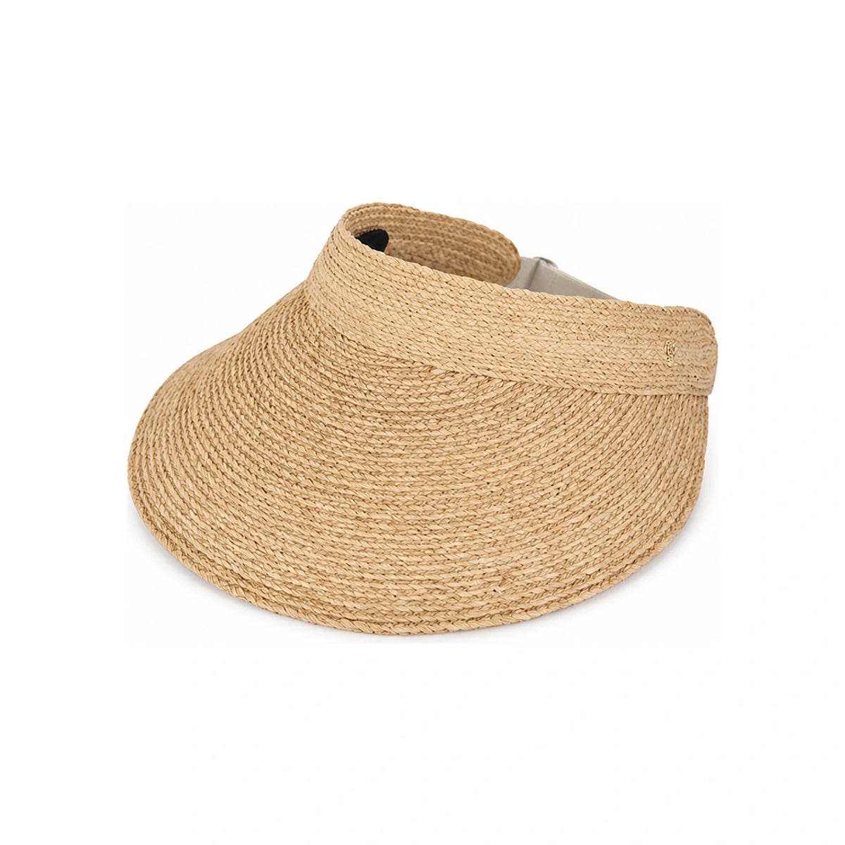 HELEN KAMINSKI Natural Raffia Visor Women’s Sun Cap HAT50305 NT