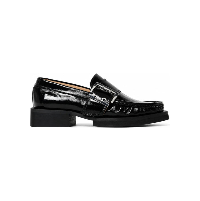 GANNI Feminine Buckle Loafers s2534