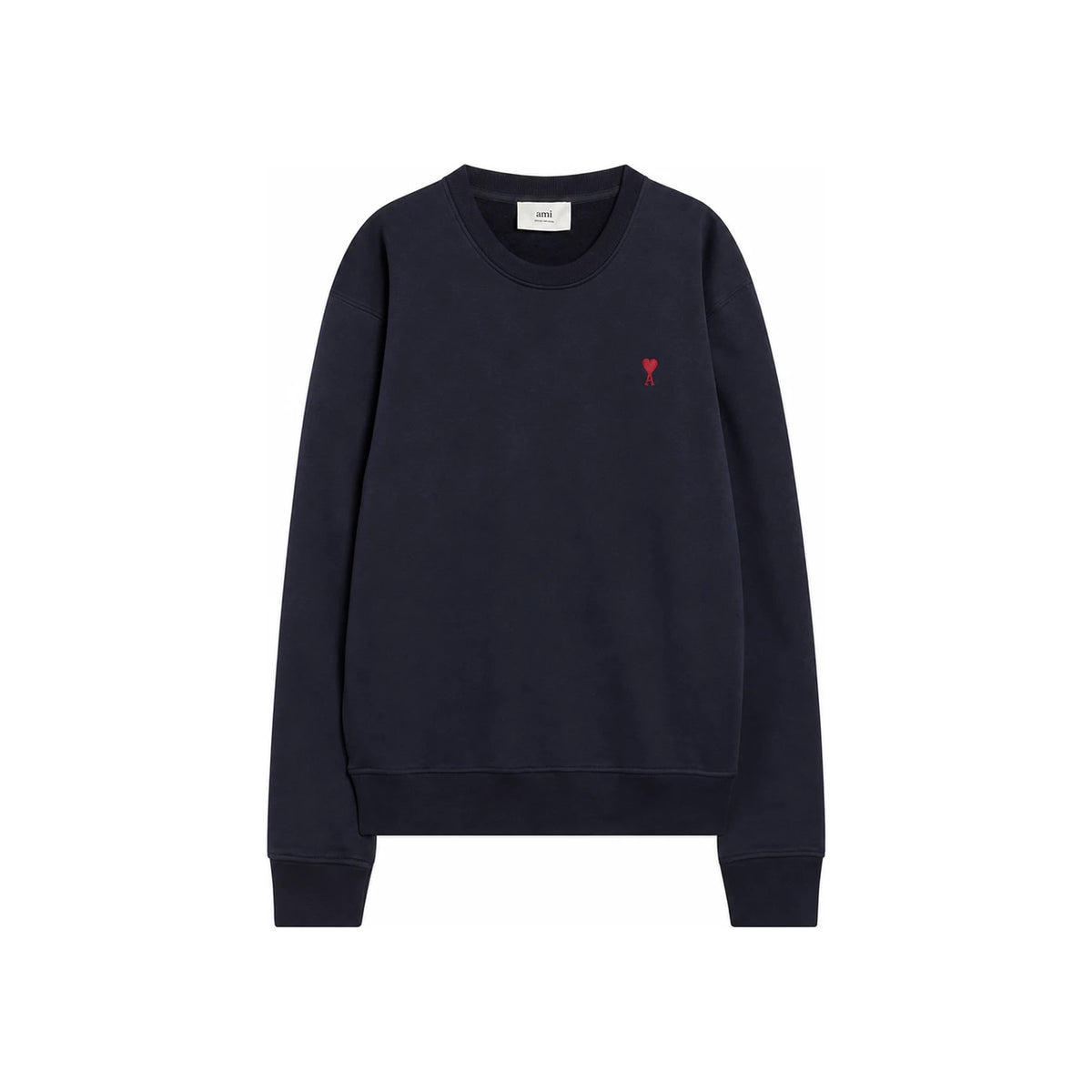 AMI Classic-Fit De Coeur Sweatshirt Navy