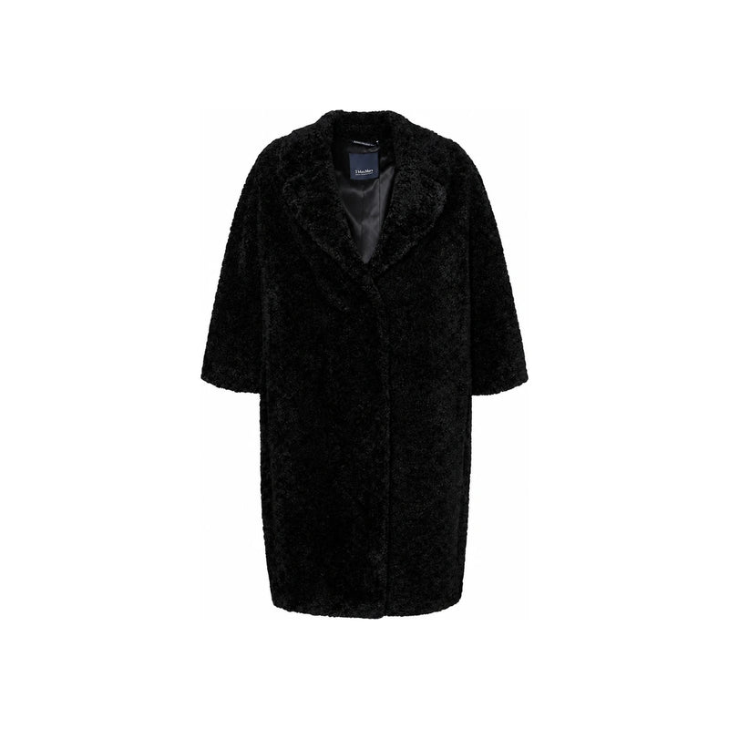 Max Mara NAVA Teddy Coat Black