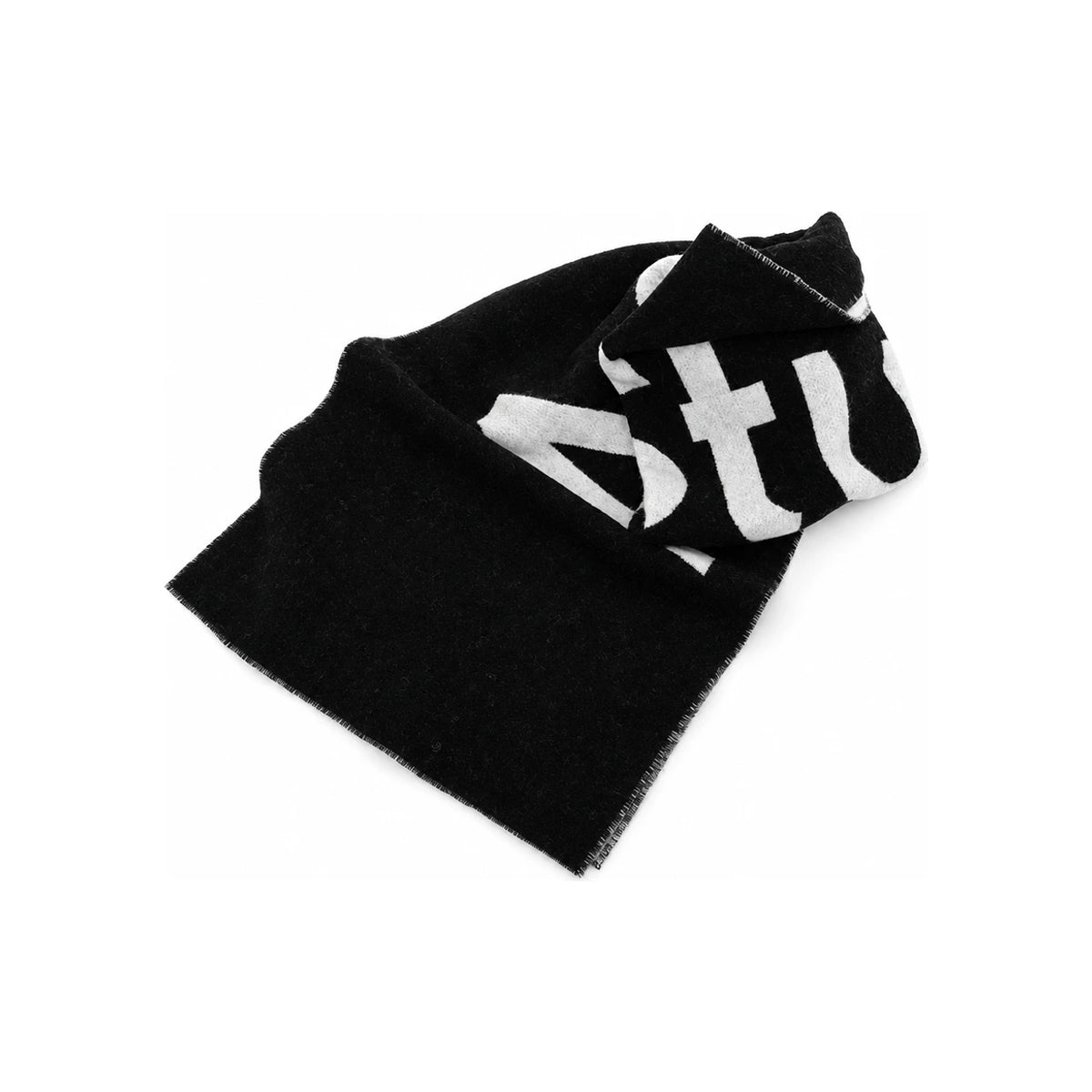 Acne Studios Unisex Logo Jacquard Wool Scarf CA0154 J83