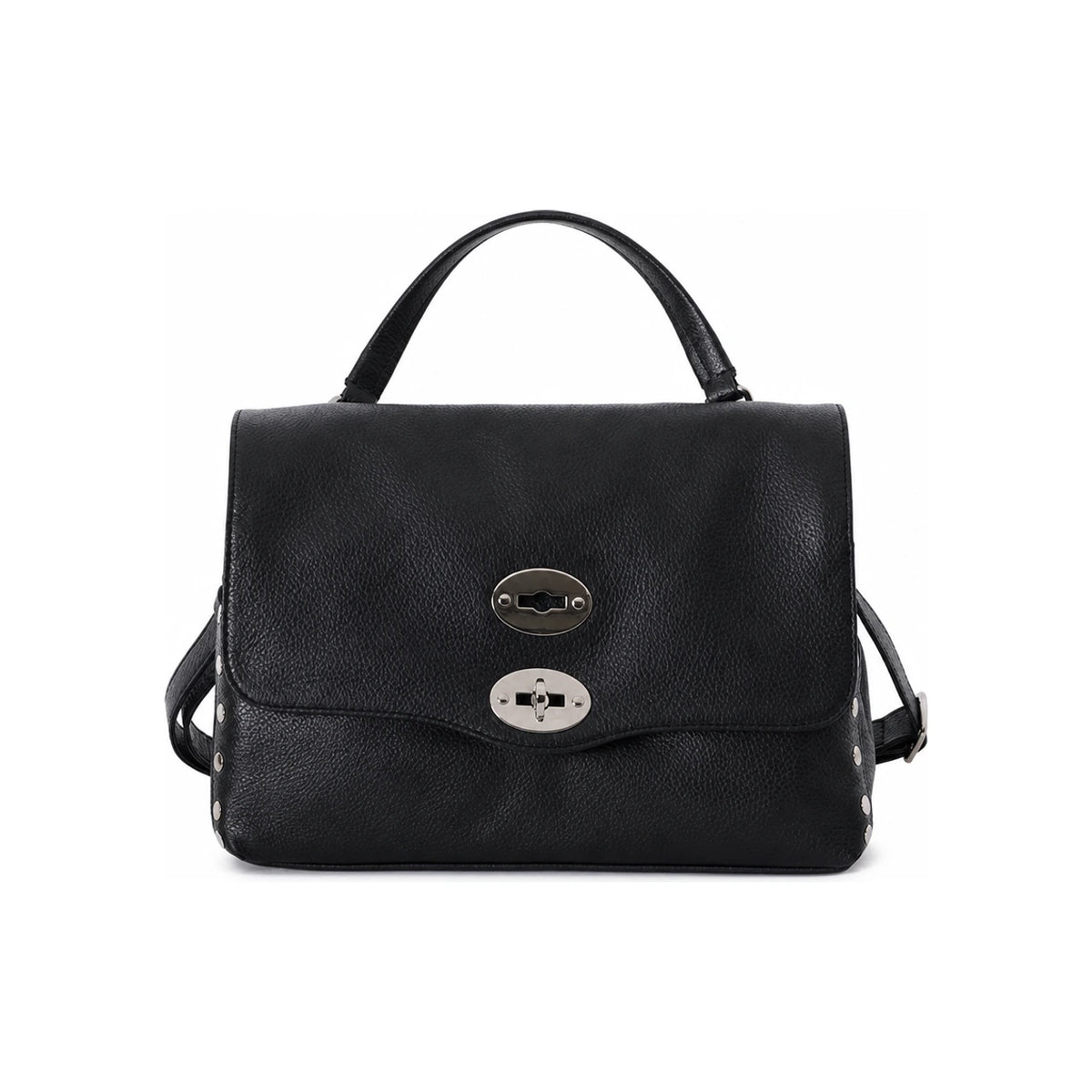 Zanellato Postina Baby Grain Leather Top Handle Tote Bag Z0001