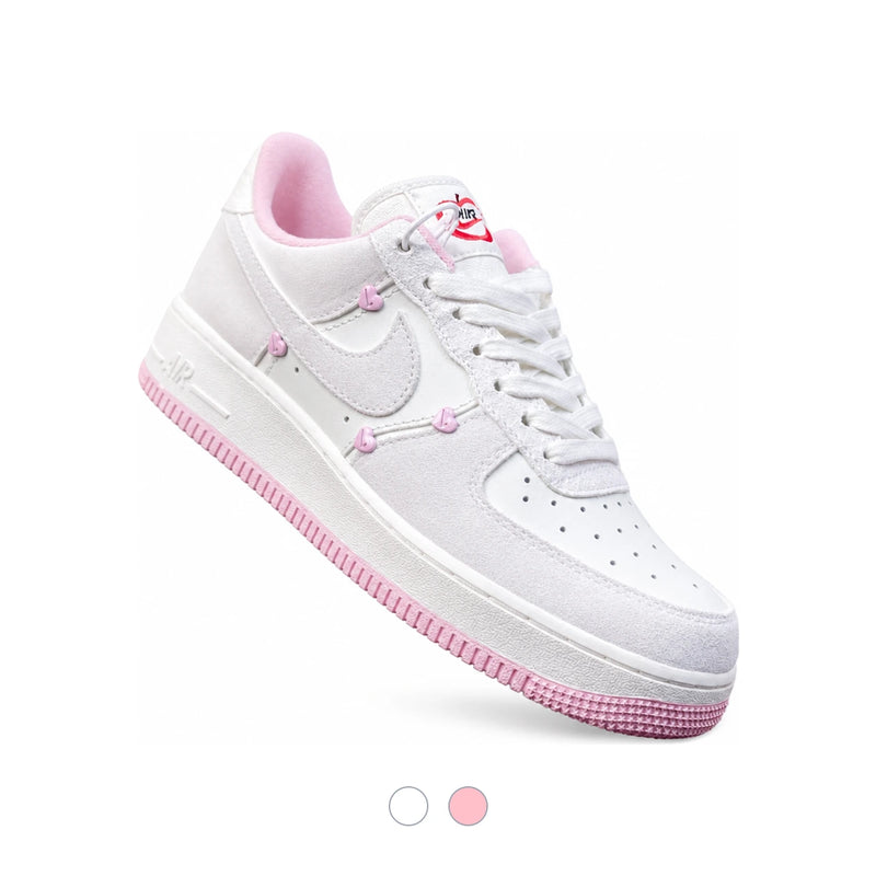 Nike Air Force 1 Valentine Pink Foam Low-Top Sneakers