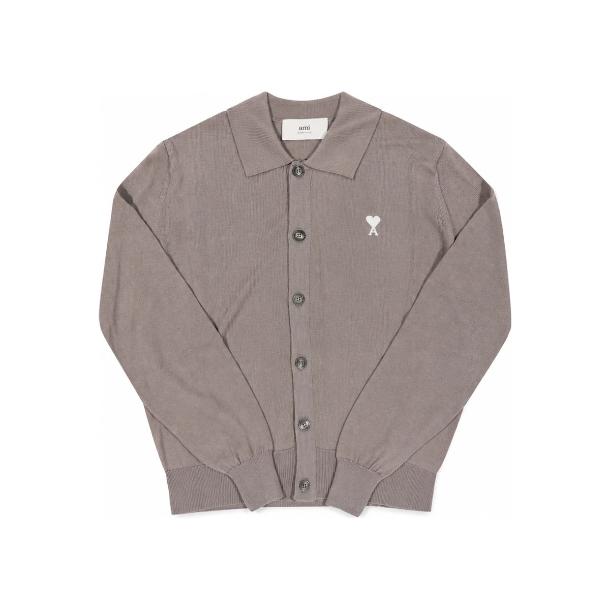 AMI Men’s Collar Cardigan HKC221 KN0025 0952