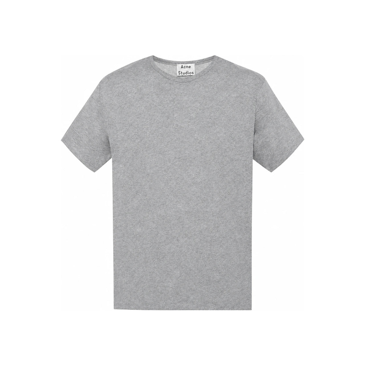Acne Studios 15th Anniversary Crewneck Cotton T-Shirt Gray