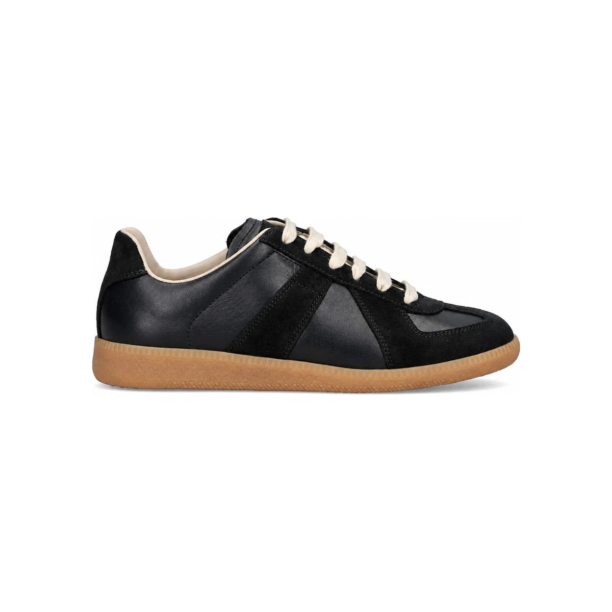 Maison Margiela Replica German Army Low-Top Sneakers White Leather