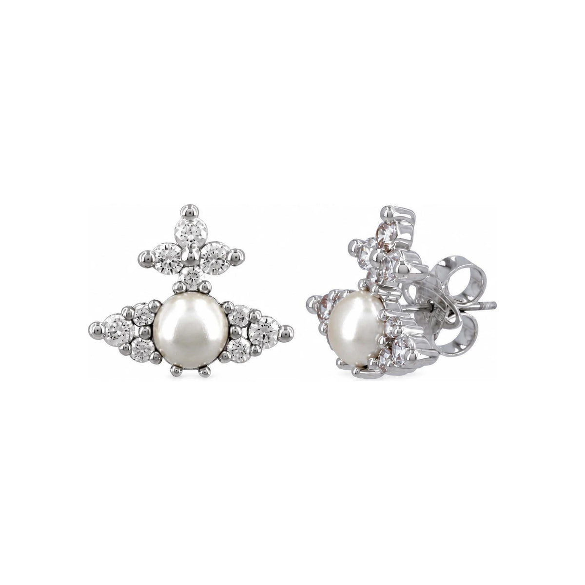 Vivienne Westwood Feodora Women’s Earrings Silver-Tone