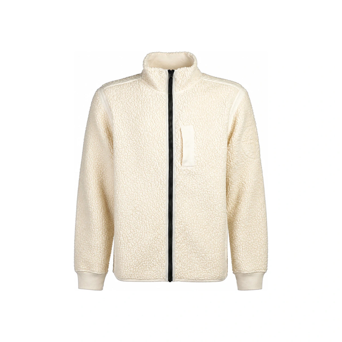 STONE ISLAND Men’s Fleece Zip-Up Jacket 771561441 V0099