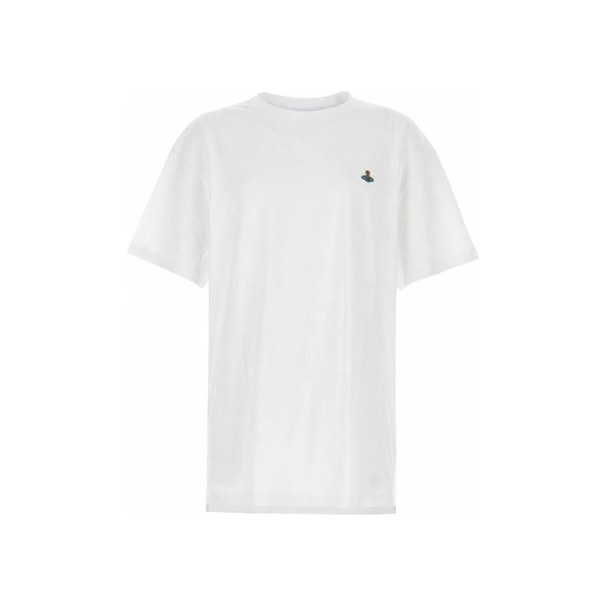 Vivienne Westwood Men’s ORB Logo White Short Sleeve T-Shirt