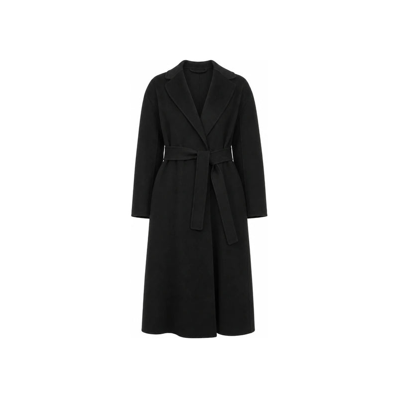 Max Mara Virgin Wool Coat Black