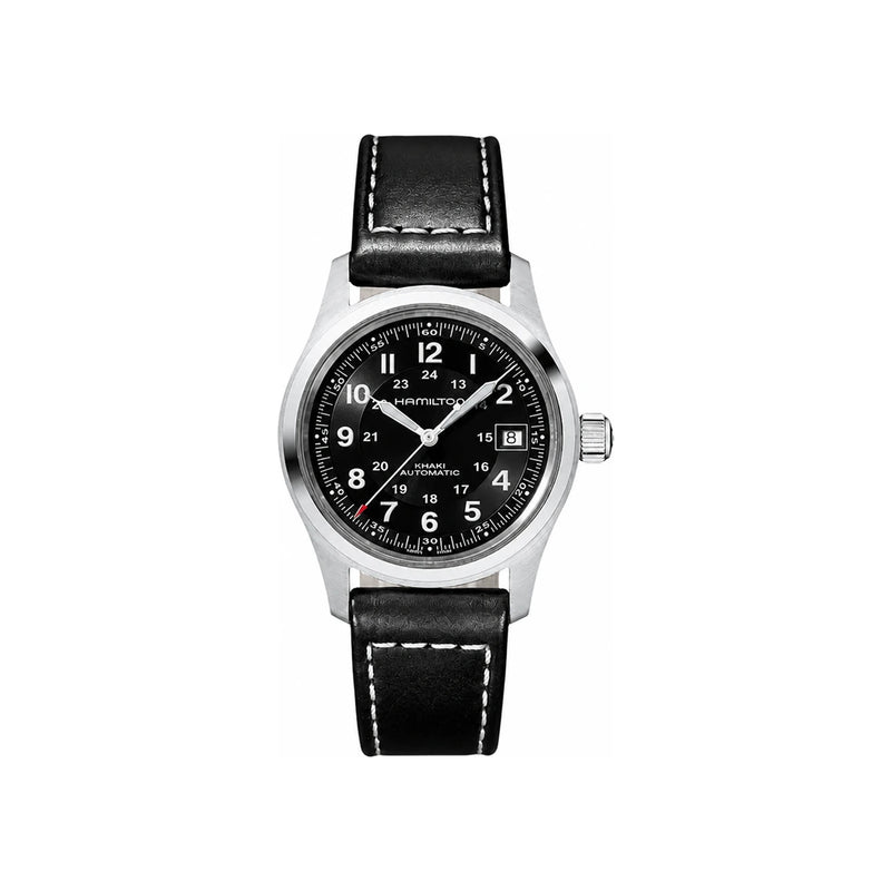 Hamilton Khaki Field Automatic 38mm Men’s Leather Watch