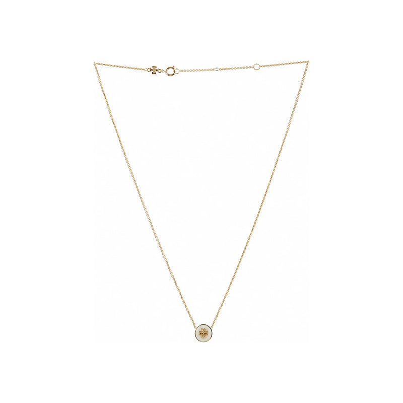 Tory Burch Kira Pendant Necklace Women Gold-Tone