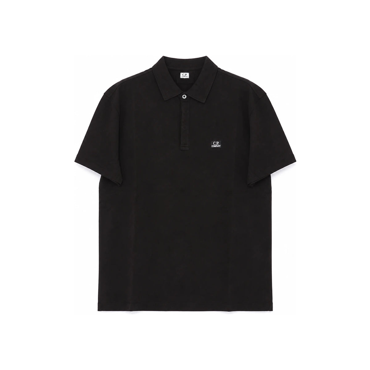 CP Company Logo Patch Polo T-Shirt 18CMPL165A 005263W 999