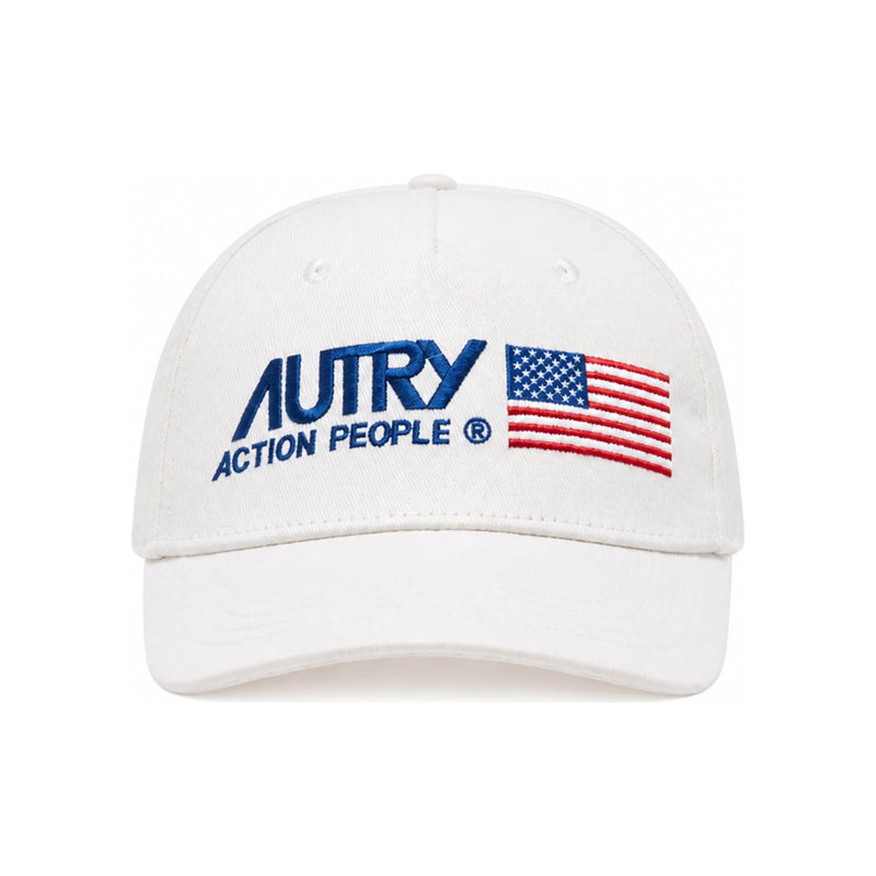 AUTRY White Baseball Cap Unisex