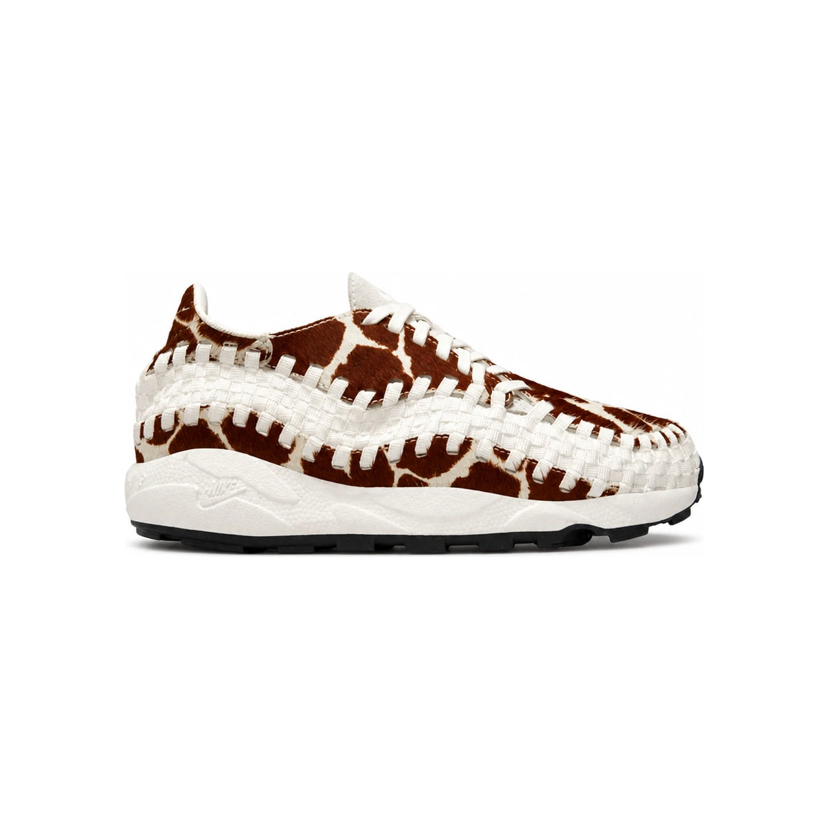Nike Air Footscape Woven Cow Print Low-Top Sneakers Women’s FB1959 100