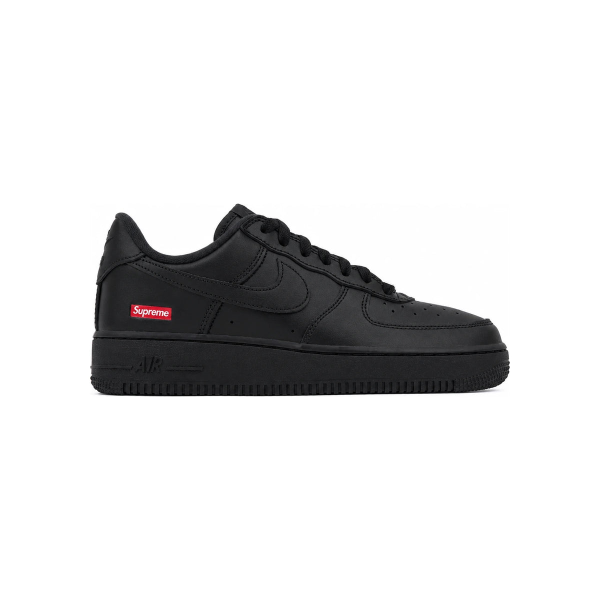 Nike x Supreme Air Force 1 Low Black Men’s Sneakers CU9225 001
