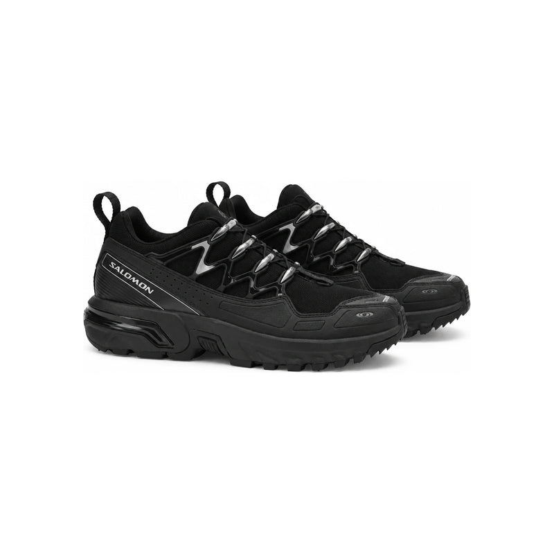 SALOMON White Mesh Trail Running Sneakers