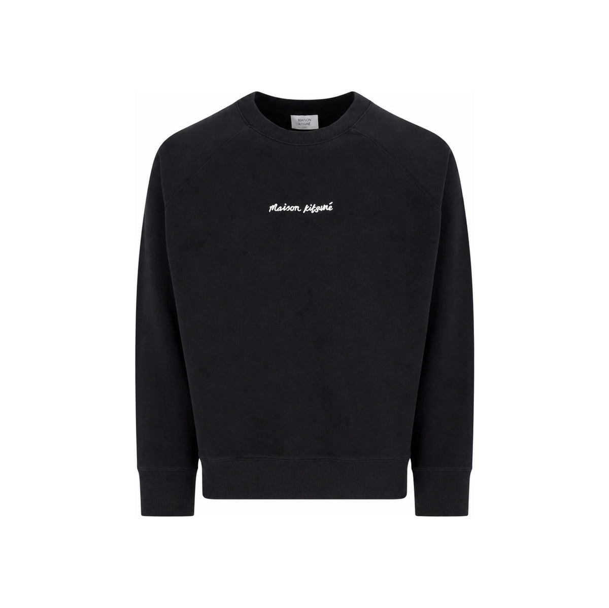 Maison Kitsune Embroidered Oversized Raglan Sweatshirt OM00309 KM0001 P199