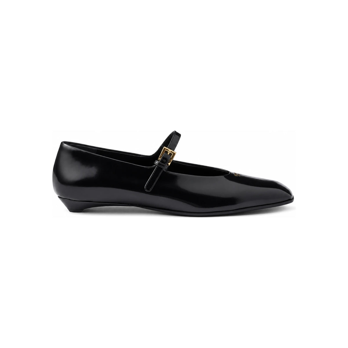 PRADA Brushed Leather Mary Jane Ballerina Flats 1F826N F 015 055 F0002