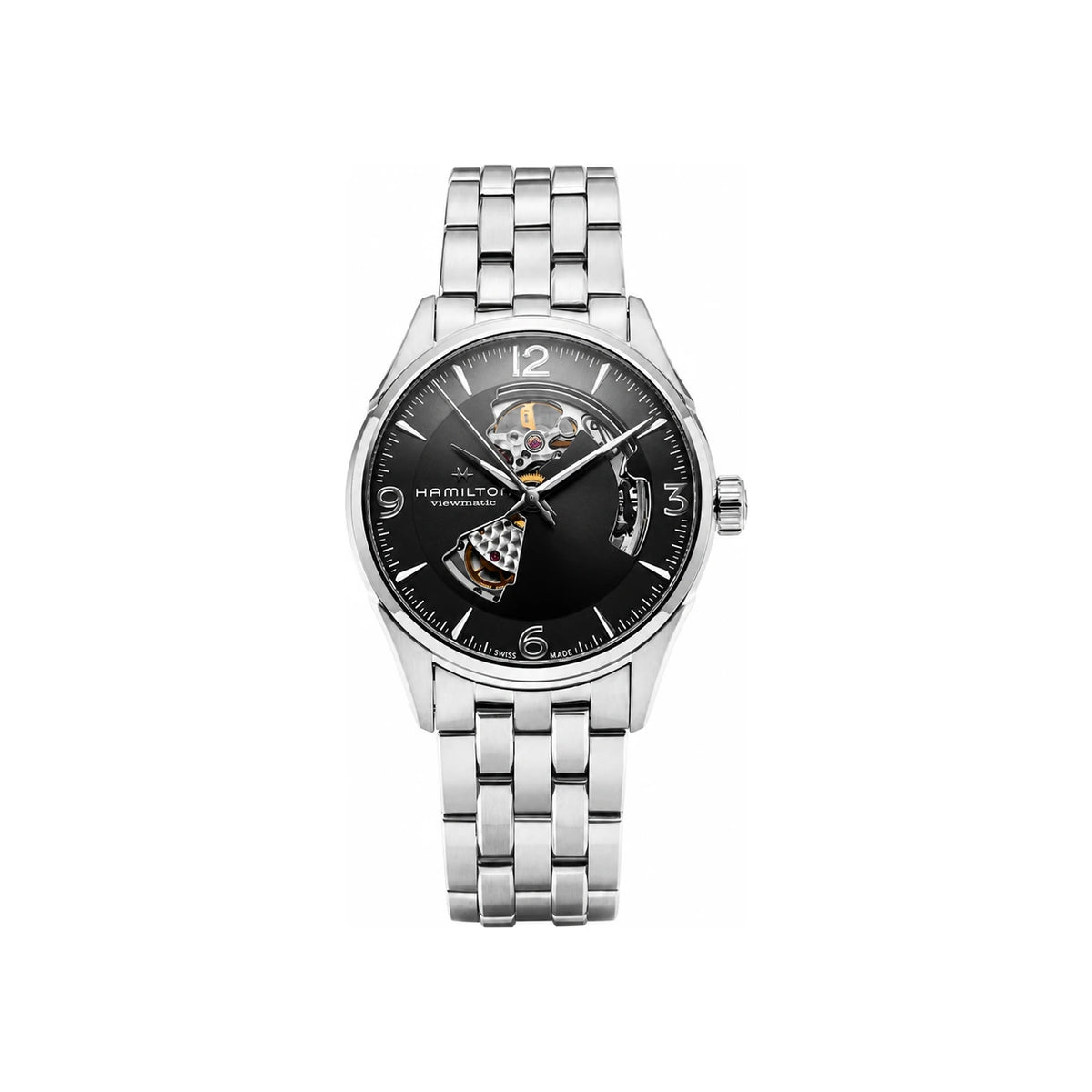Hamilton Jazzmaster Open Heart Stainless Steel Men’s Watch H32705181
