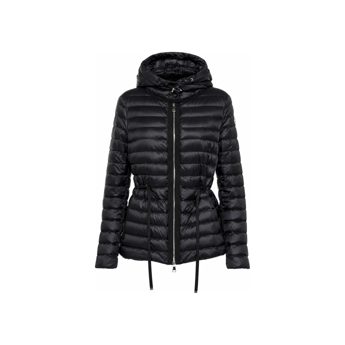 Moncler RAIE Hooded Down Puffer Jacket Black
